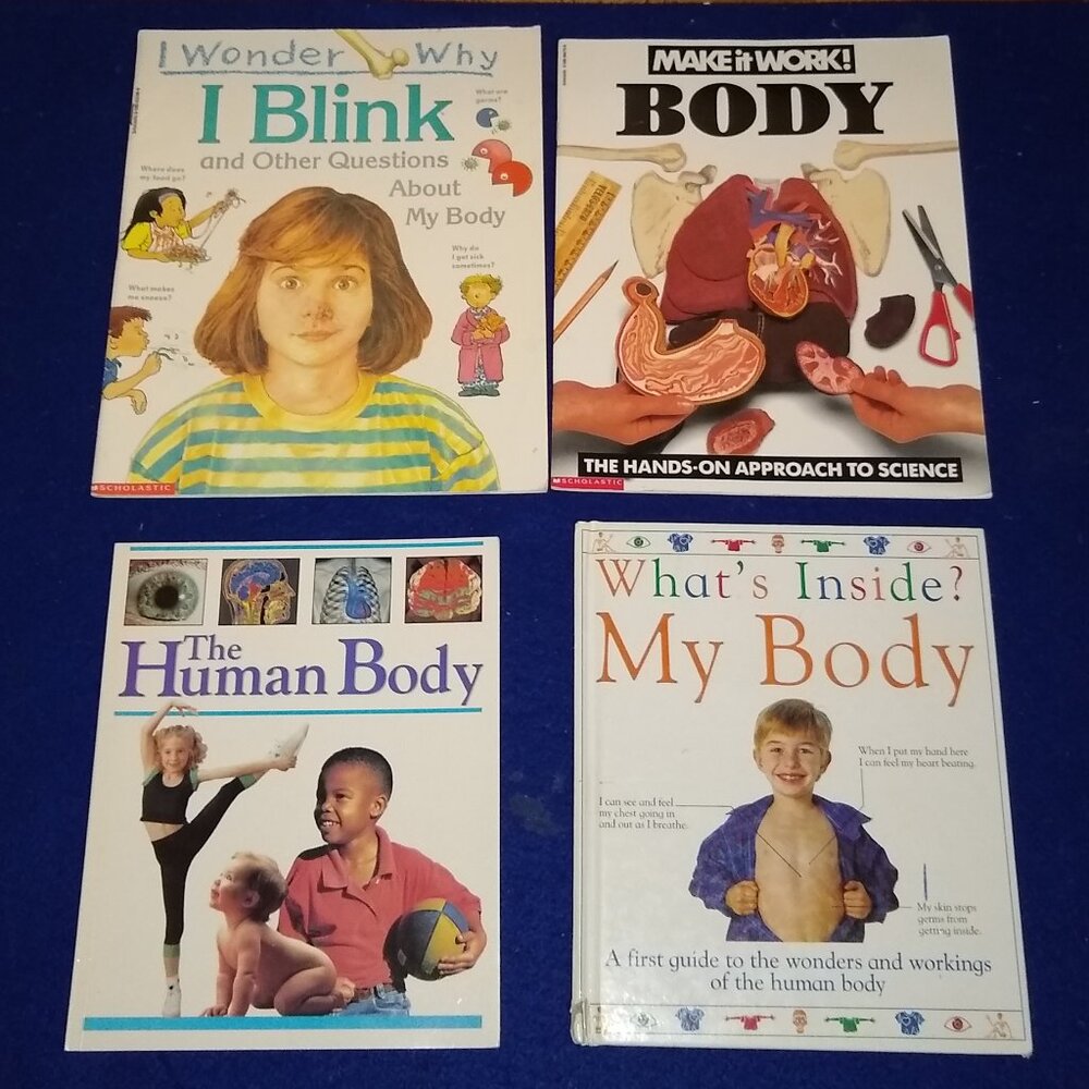 I Wonder Why I Blink + Human Body + Make it work Body! + What's inside my Body?